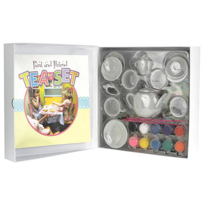 SpiceBox Paint & Pretend Tea SetpiceBox Paint & Pretend Tea Set – Kids Creative Art, Craft & Role Play Kit