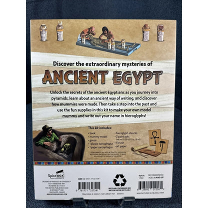 SpiceBox Ancient Egypt – Kids Educational History & Craft Activity Kit