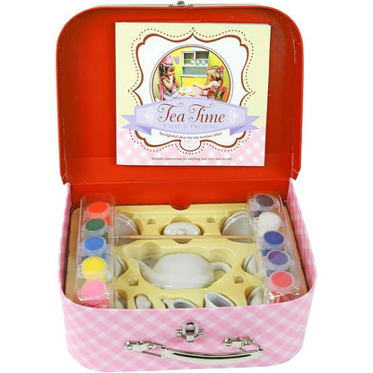 SpiceBox Tea Time – Kids Creative Art, Craft & Role Play Activity Set