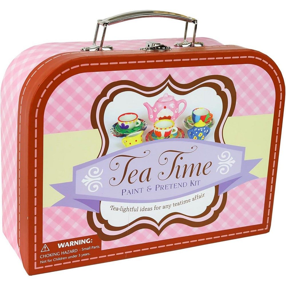 SpiceBox Tea Time – Kids Creative Art, Craft & Role Play Activity Set