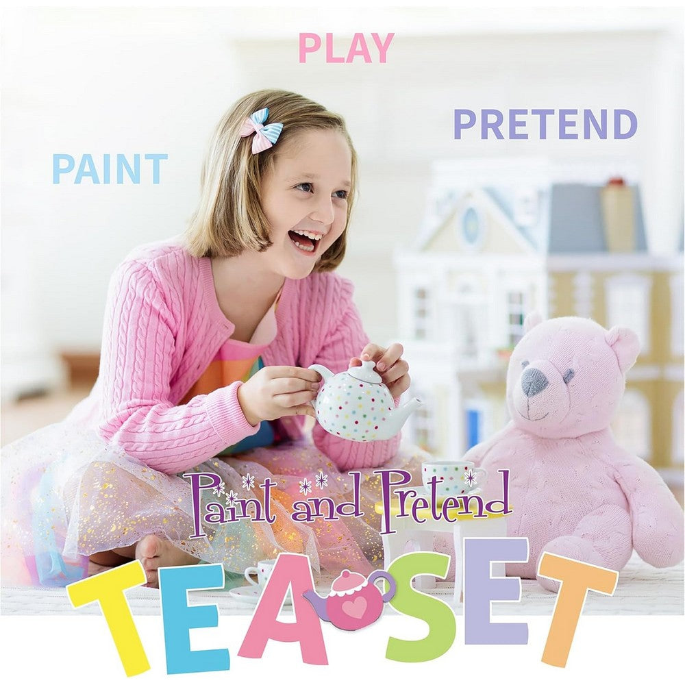 SpiceBox Tea Time – Kids Creative Art, Craft & Role Play Activity Set