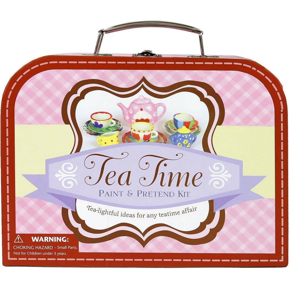 SpiceBox Tea Time – Kids Creative Art, Craft & Role Play Activity Set