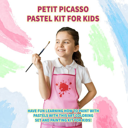 SpiceBox Pastels – Kids Creative Pastel Art Set for Drawing, Coloring & Crafting