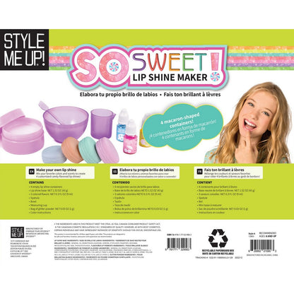 SpiceBox So Sweet Lip Shine Maker – Kids Creative DIY Lip Gloss Beauty Kit
