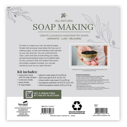 SpiceBox Soap Making – Kids Creative DIY Soap Craft & Activity Kit