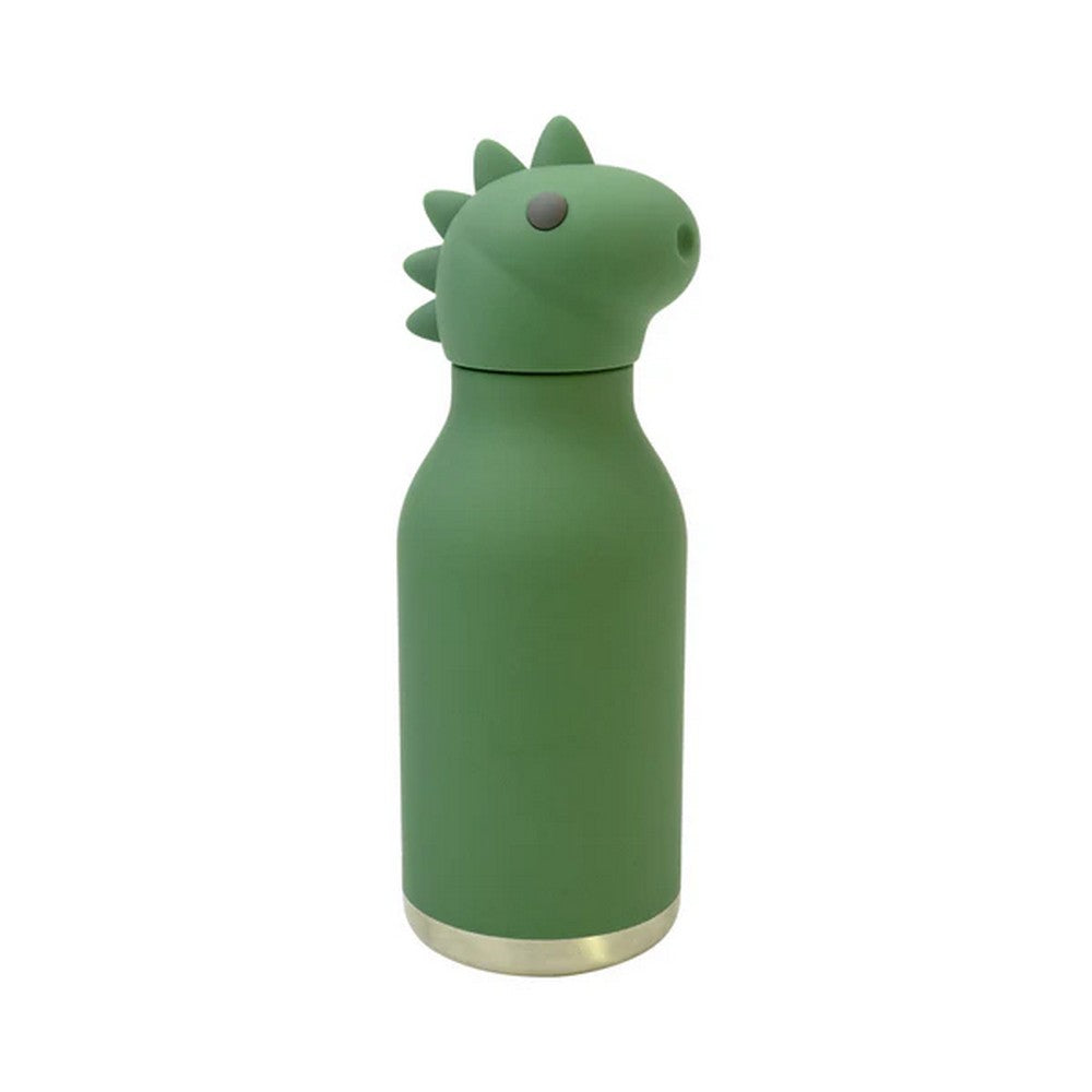 Asobu Dinosaur Bestie Bottle 16oz – Stainless Steel Kids Water Bottle, Fun Dino Design, Leak-Proof, Easy to Carry, Perfect for School, Travel & Everyday Use