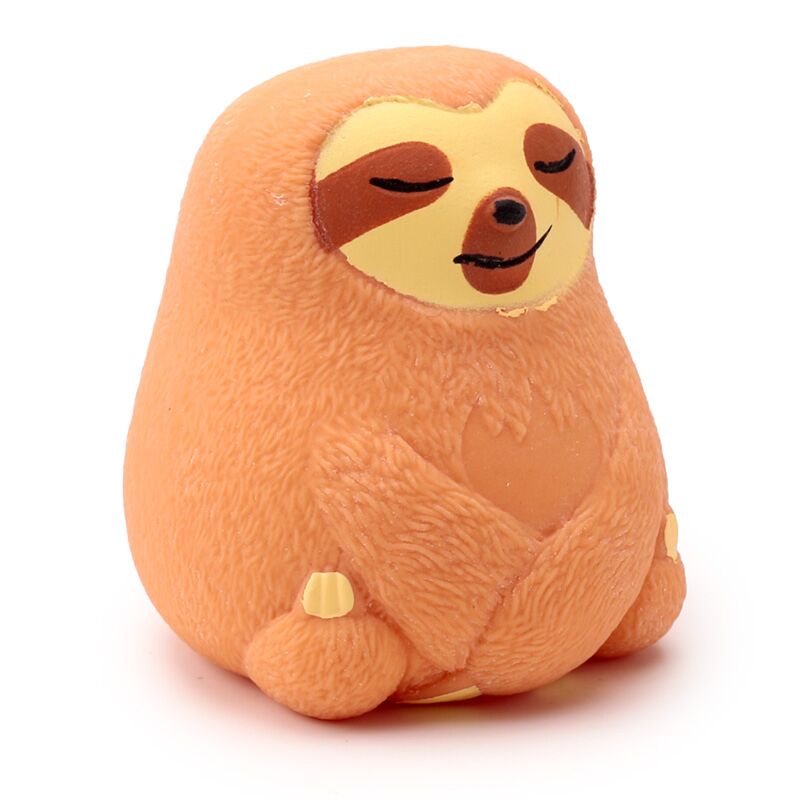 Puckator Maltose Squeezy Stretchy Cute Sloth Toy – Soft Squishy Stress Relief Toy for Kids, Assorted - 1 Piece