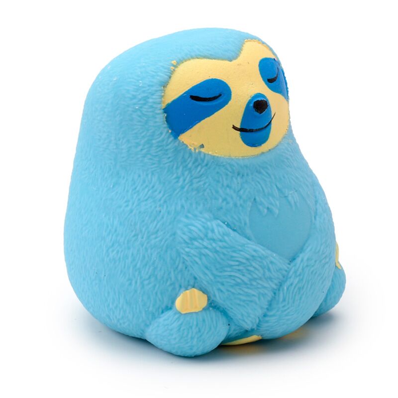 Puckator Maltose Squeezy Stretchy Cute Sloth Toy – Soft Squishy Stress Relief Toy for Kids, Assorted - 1 Piece