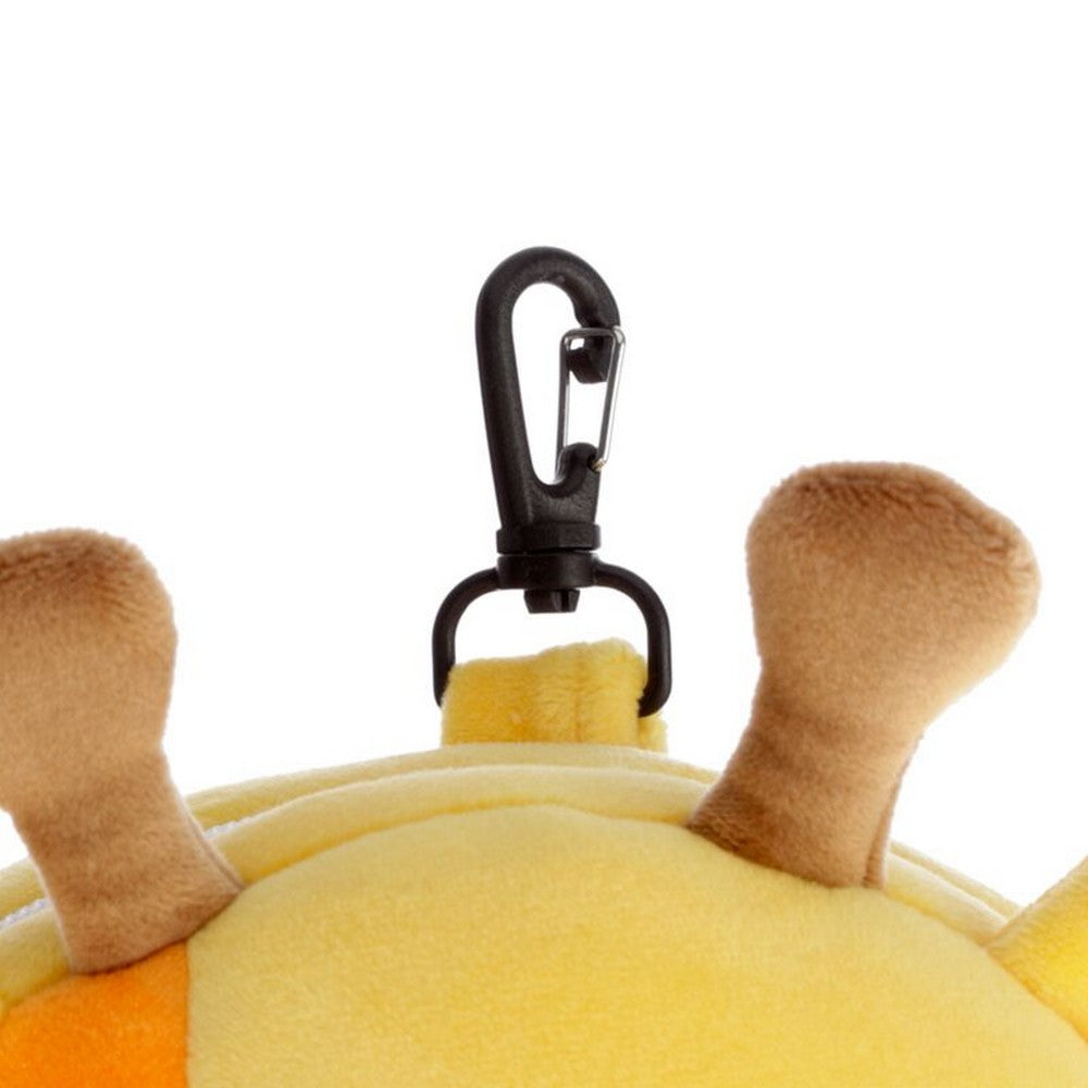 Puckator Relaxeazzz Giraffe Plush Travel Pillow & Eye Mask Set – Soft Comfortable Sleep Aid for Kids & Adults