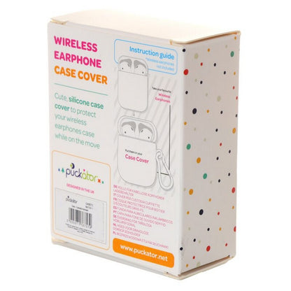 Puckator Shiba Inu Dog Silicone Case Cover for Wireless Earphones – Cute Protective AirPods Case