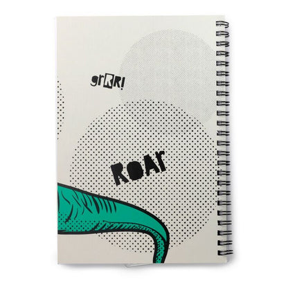 Puckator Dinosauria 6-Piece Stationery Set – Ring Bound Notepad & Pencil Case with Fun Dinosaur Designs