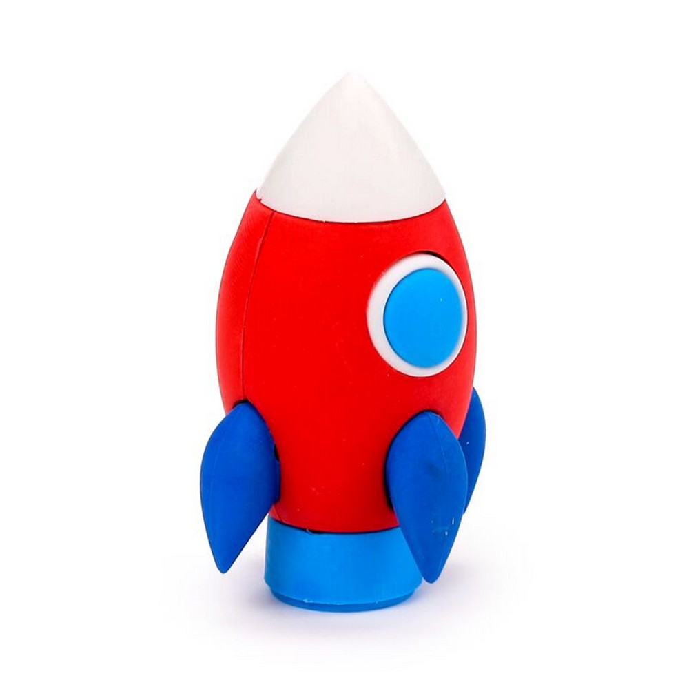 Puckator Space Cadet Mini Eraser in Box – Fun Stationery for Kids & School Use, Assorted - 1 Piece