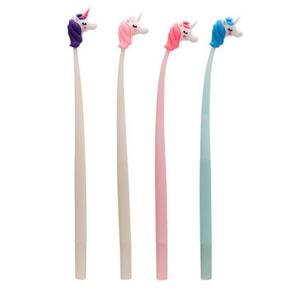 Puckator Unicorn Magic Fine Tip Pen – Cute Stationery for Kids & Gifts, Assorted - 1 Piece