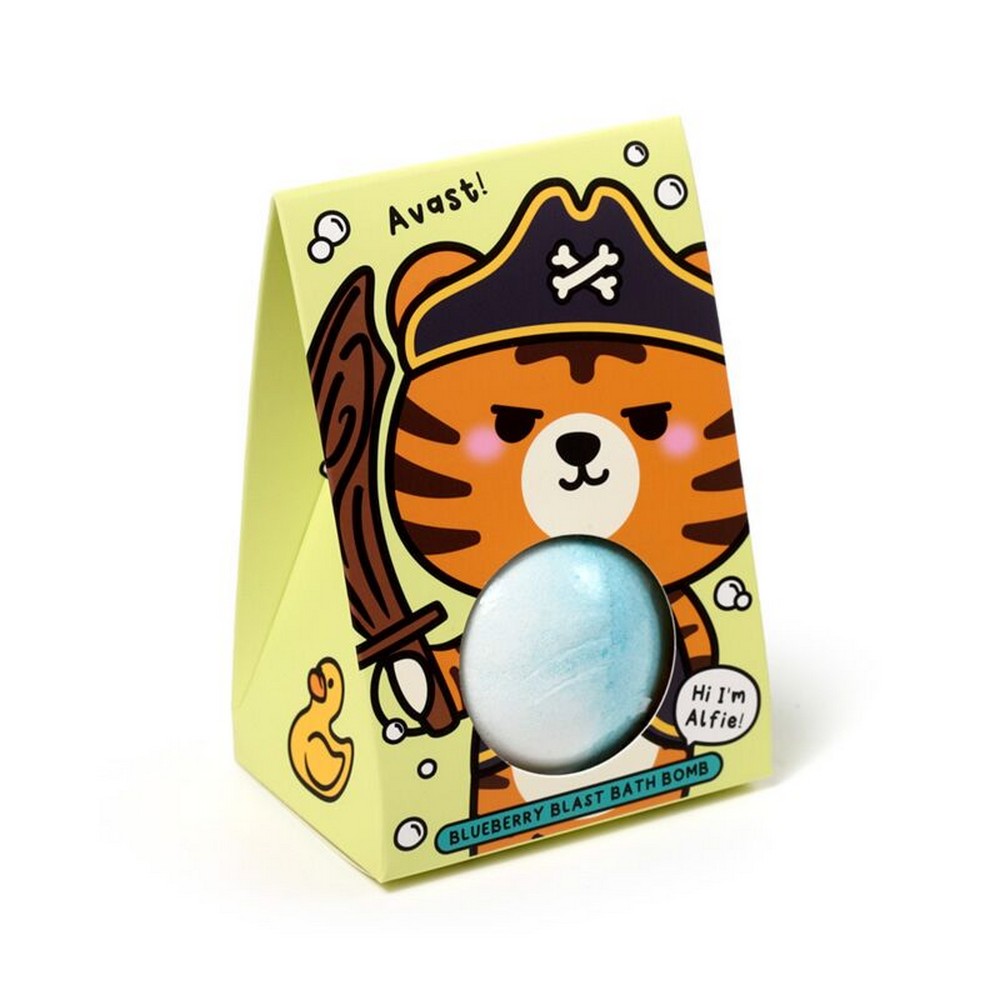 Puckator Adoramals Wild Bath Bomb Gift Box – Animal-Themed Scented Bath Fizzy for Kids & Adults, Assorted - 1 Piece