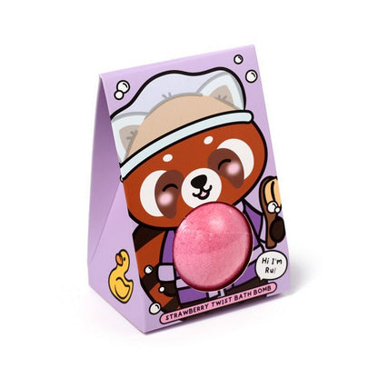 Puckator Adoramals Wild Bath Bomb Gift Box – Animal-Themed Scented Bath Fizzy for Kids & Adults, Assorted - 1 Piece