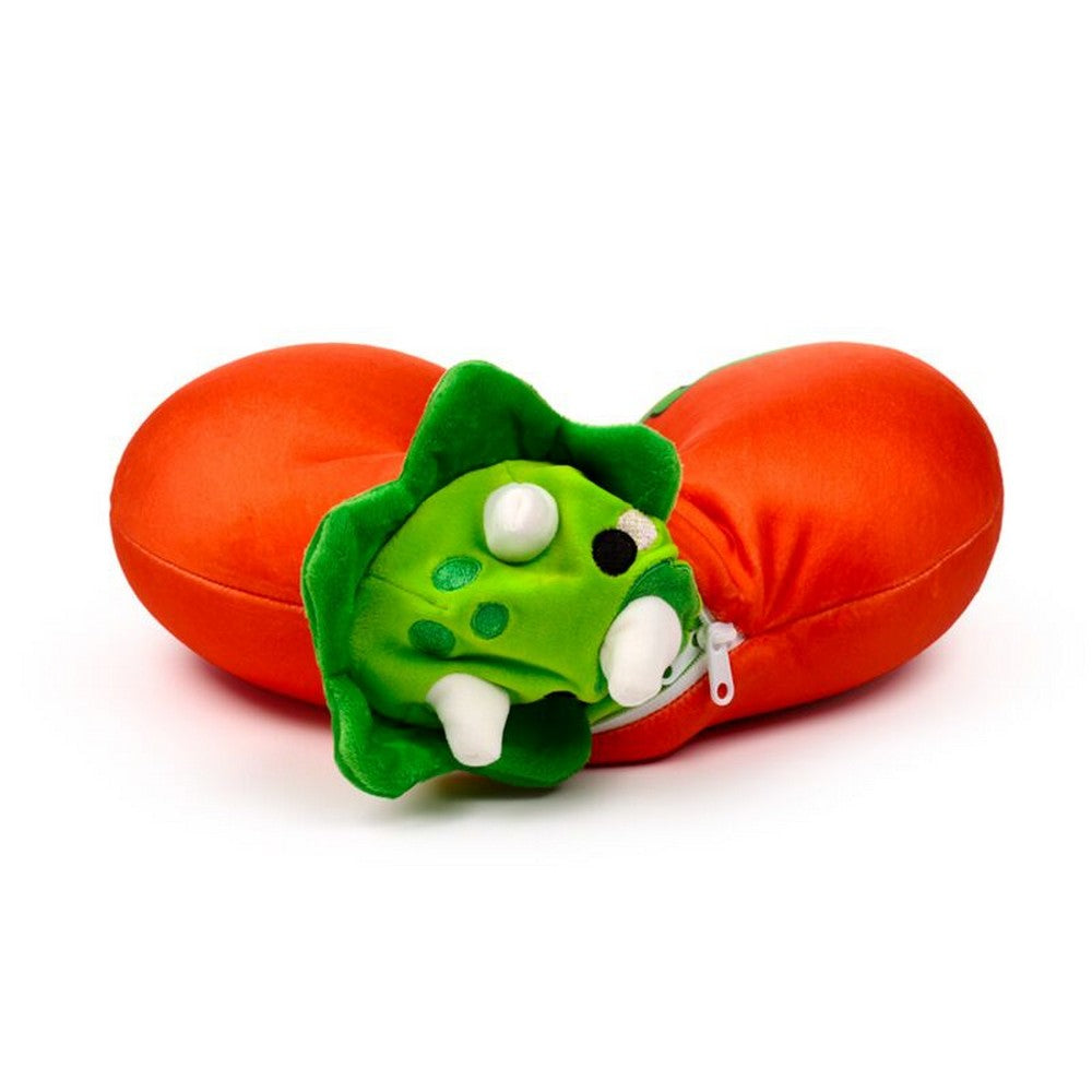 Puckator Swapseazzz Adorasaurs Dinosaur 2-in-1 Plush Travel Pillow & Toy – Soft Convertible Comfort for Kids