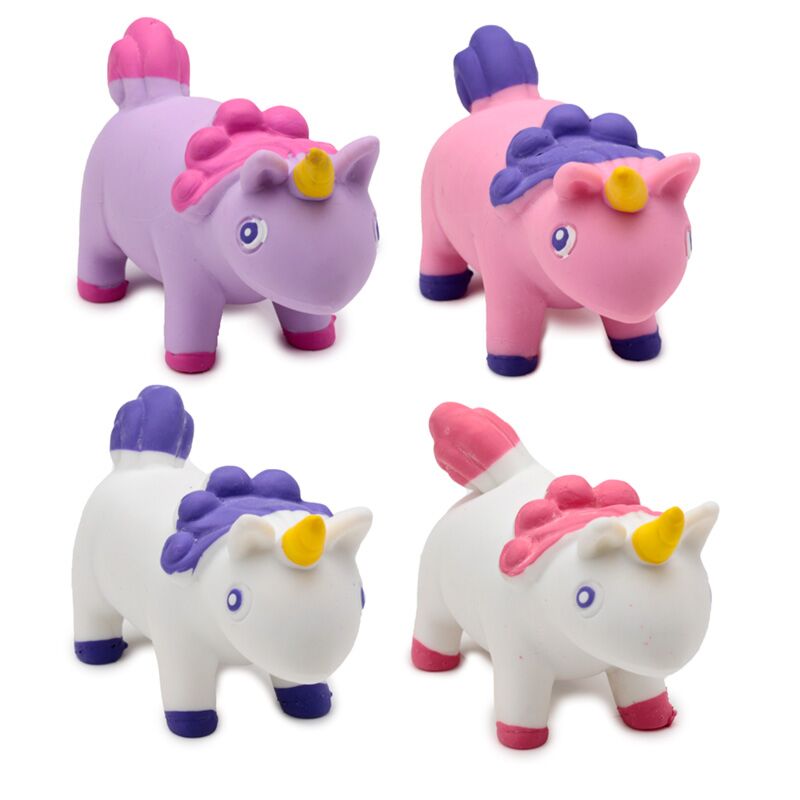 Puckator Stretchy Unicorn Toy – Soft, Squishy, and Stretchable Magic Animal for Kids’ Stress Relief and Play, Assorted - 1 Piece
