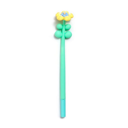 Puckator Wonderful Flower Fine Tip Pen – Cute Floral Stationery Gift for Kids & Teens, Assorted - 1 Piece