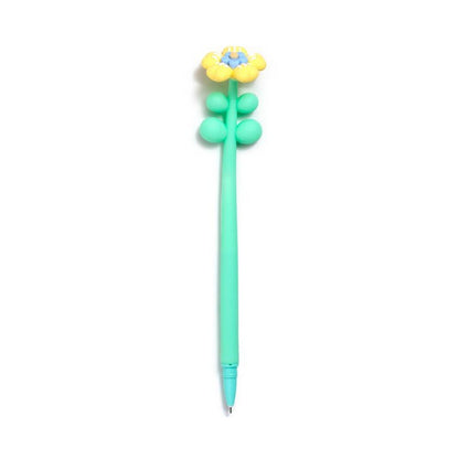 Puckator Wonderful Flower Fine Tip Pen – Cute Floral Stationery Gift for Kids & Teens, Assorted - 1 Piece