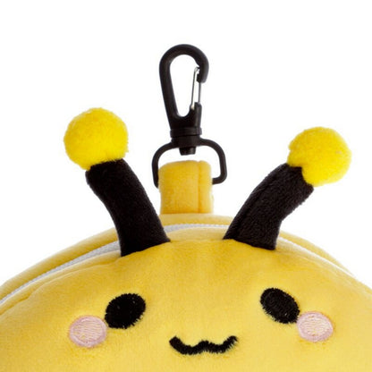 Puckator Relaxeazzz Adorabugs Bee Plush Travel Pillow & Eye Mask Set – Soft Comfortable Sleep Aid for Kids & Adults