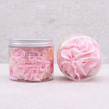 Puckator Pink Lemonade Sherbet Whipped Soap Jar – Refreshing Scented Moisturizing Hand Soap