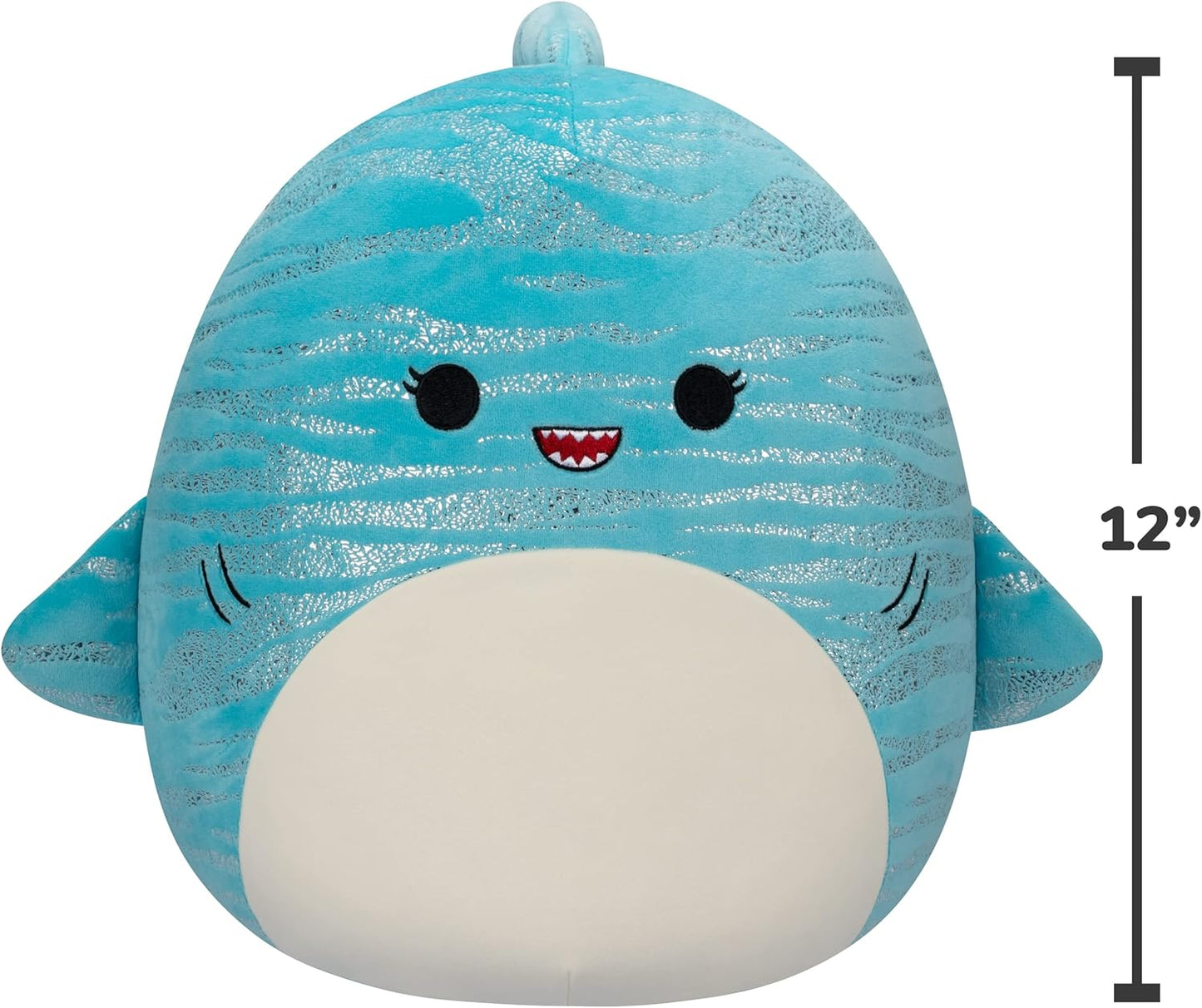 Squishmallow 12" Lamar the Blue Whale Shark