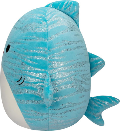 Squishmallow 12" Lamar the Blue Whale Shark