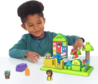 Just Play CoComelon Patch Academy, 53 Large Building Blocks Includes 6 Character Figures