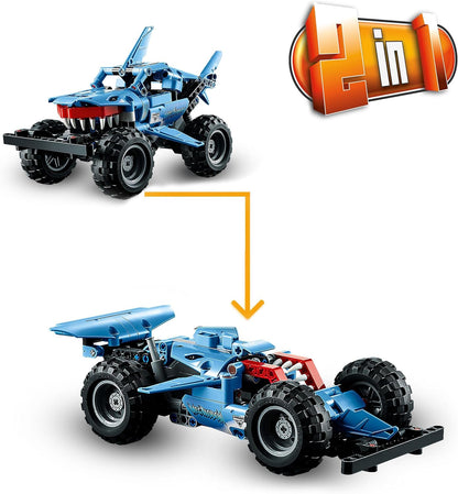 LEGO Technic Monster Jam Megalodon 42134 Building Blocks Toy Car Set; Toys for Boys, Girls, and Kids (260 Pieces)