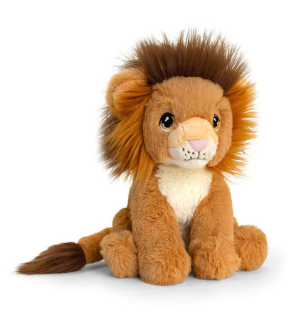 Keel Toys 18cm Keeleco Range 100% Recycled 100% Huggable (18cm Lion)