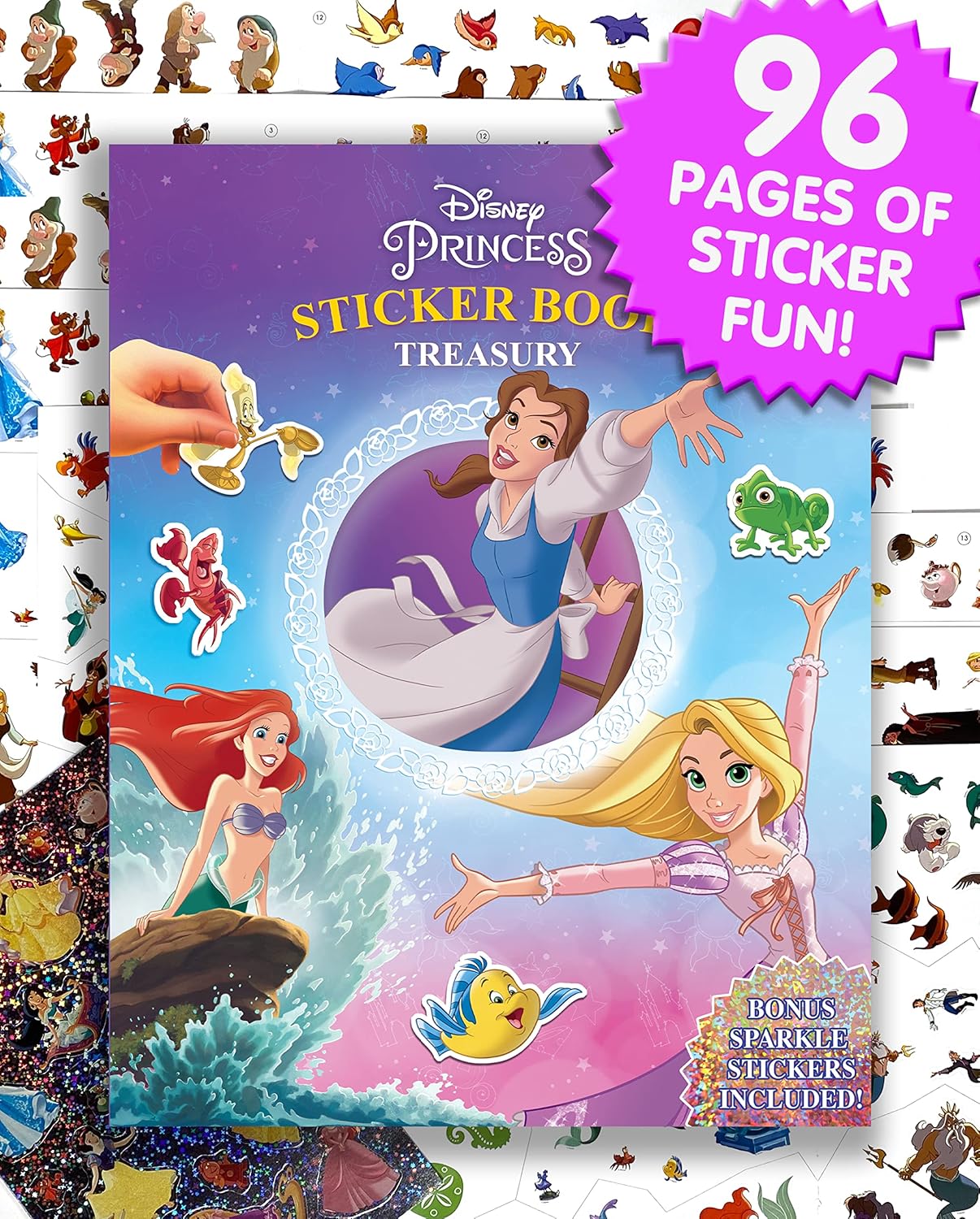 DISNEY PRINCESS STICKER BOOK TREASURY 2020