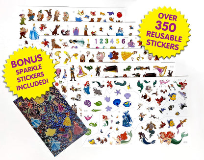 DISNEY PRINCESS STICKER BOOK TREASURY 2020