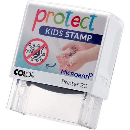 Mine Stamp Protect Stamp - Self-Inking, Customizable, Non-Toxic Ink, Long-Lasting, Easy to Use, Ideal for Labeling, Eco-Friendly