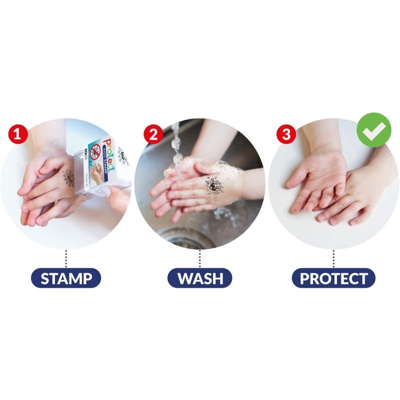 Mine Stamp Protect Stamp - Self-Inking, Customizable, Non-Toxic Ink, Long-Lasting, Easy to Use, Ideal for Labeling, Eco-Friendly