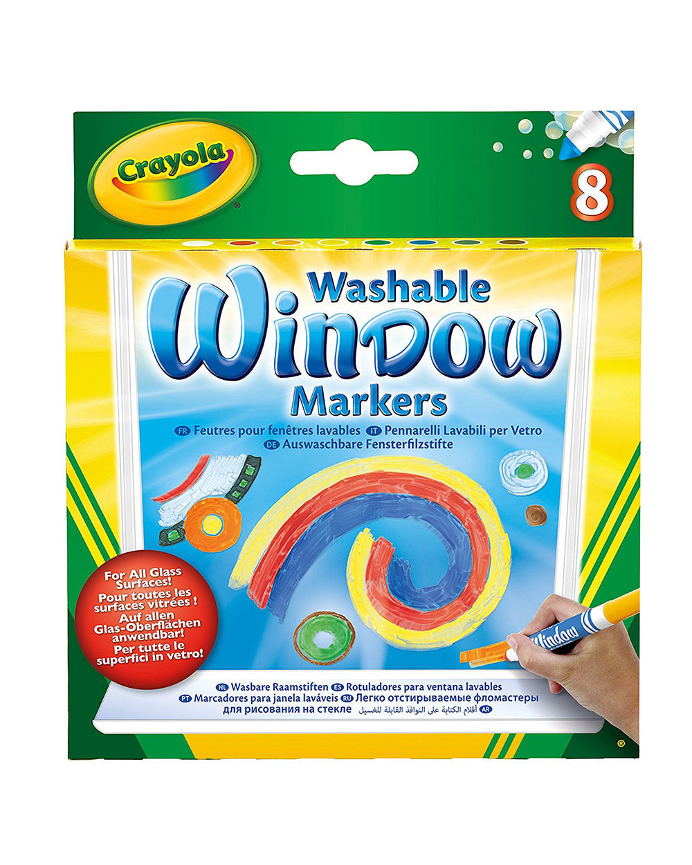 Crayola 8 Count Window Markers