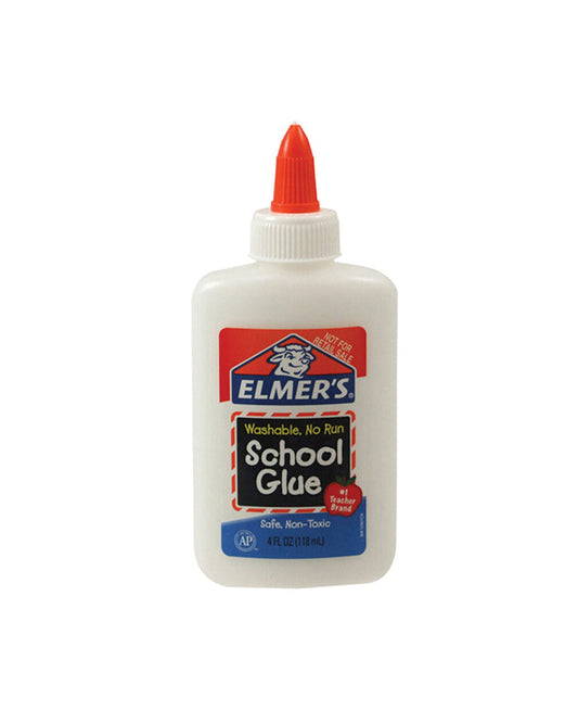 Elmer's 4oz White Washable School Glue