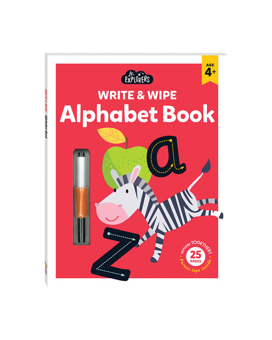 Hinkler Junior Explorers Write & Wipe Alphabet Book
