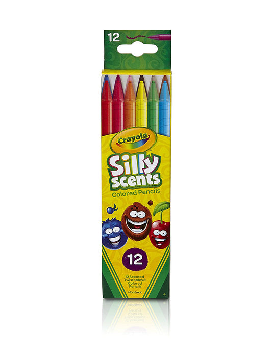 Crayola 12 Count Silly Scents Twistables Colored Pencils