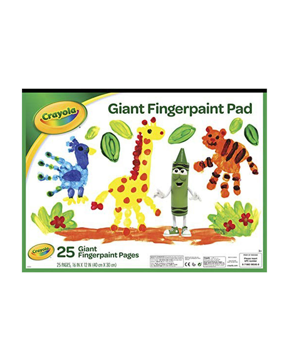 Crayola Giant Fingerpaint Paper