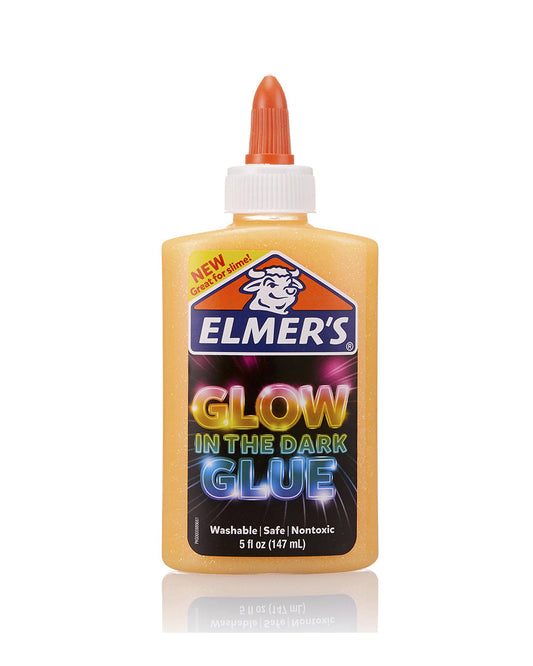 Elmer's 5oz Glow In The Dark Glue Orange