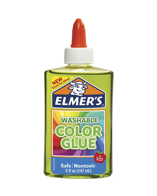 Elmer's 5oz Transparent Green Glu