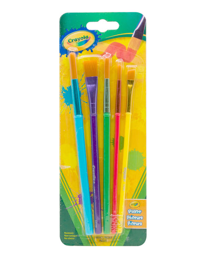 Crayola 5 Count Art & Craft Brush Set