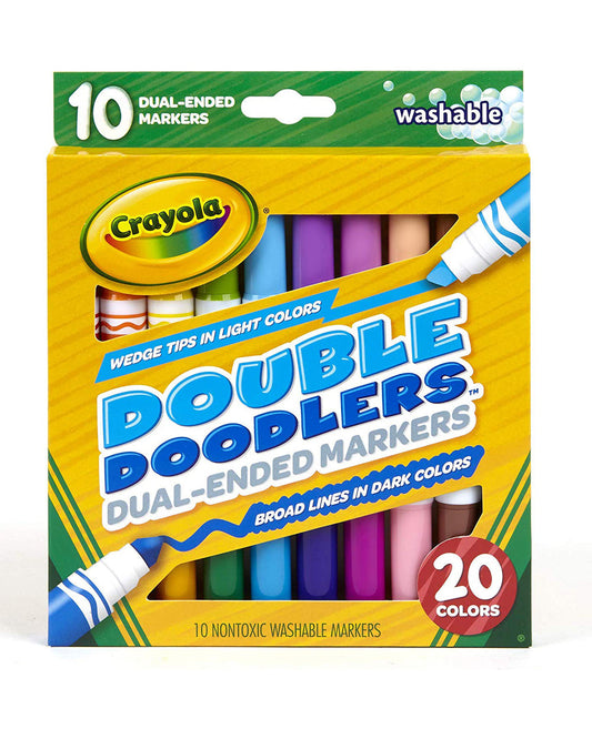 Crayola 10 Count Washable Double Doodlers