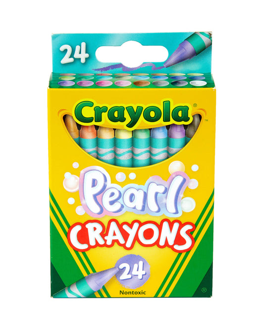 Crayola Pearl Crayons Pack of 24