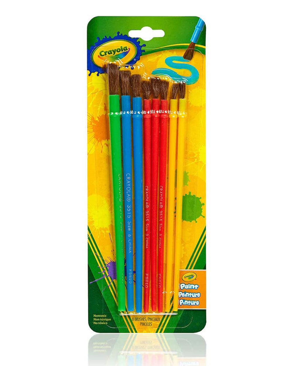 Crayola Art & Craft Brush Set Blister Pack