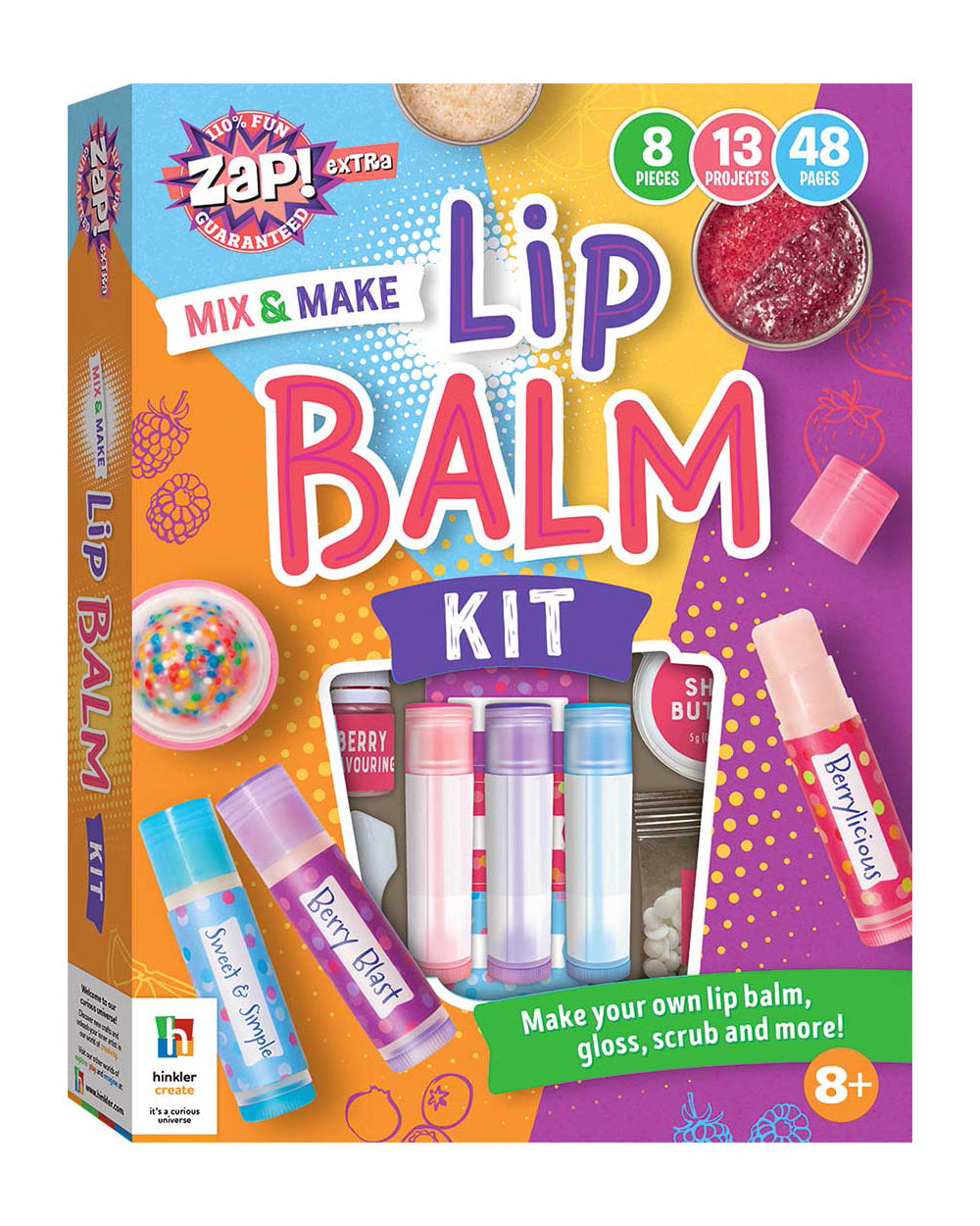 Hinkler Zap Extra Mix n Make Lip Balm Kit