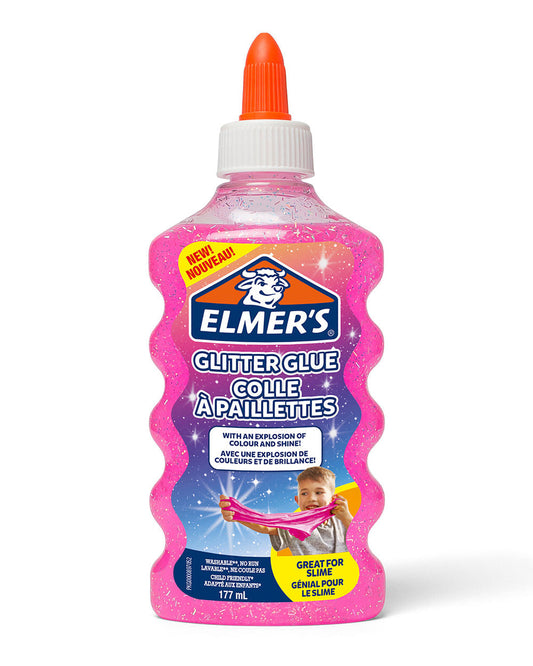 Elmer's 177ML Glitter Glue Pink