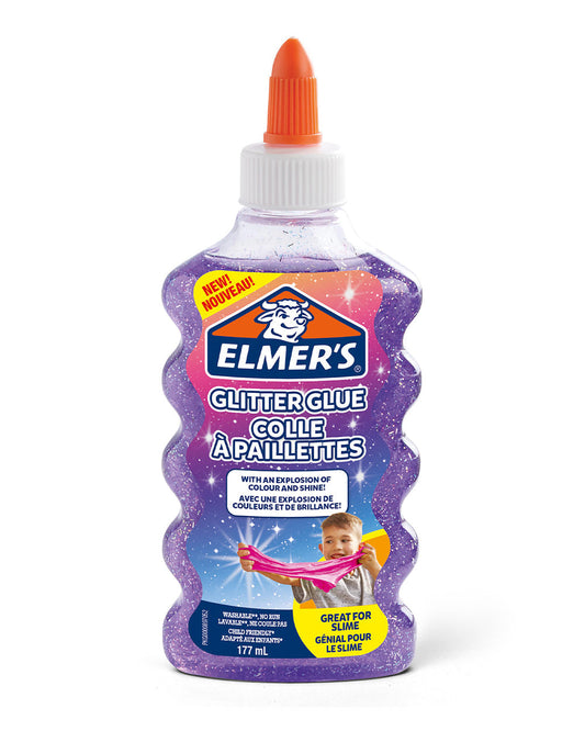 Elmer's 177ML Glitter Glue Purple