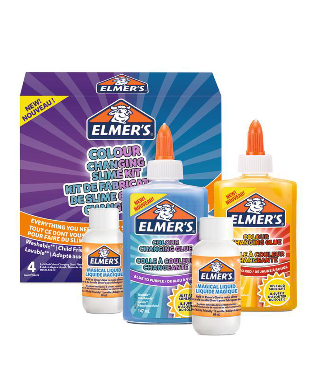 Elmer's Slime Kit Color Change