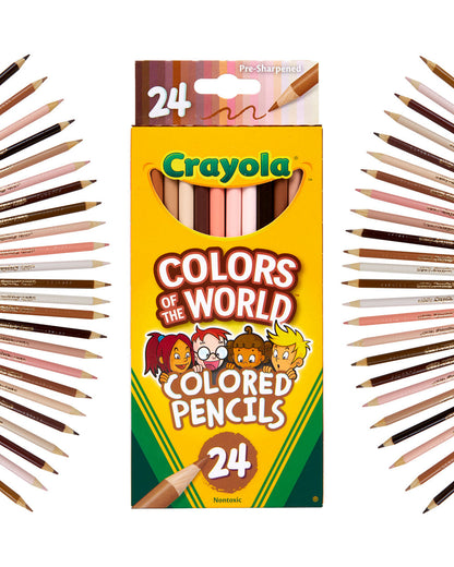 Crayola Colors of the World Pencils Pack of 24